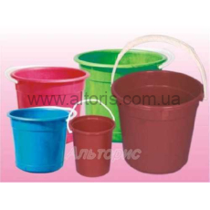 ведро пластмассовое  пищевое без крышки Консенсус - 8л