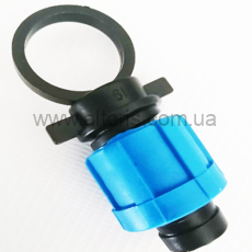 заглушка  для капельной ленты - с кольцом