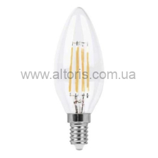 Лампа LED ECOLUX - 6W 3000K E14 свеча