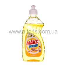гель для мытья посуды Макс Економ - 450 мл Лимон