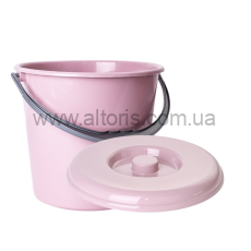 ведро пластмассовое пищевое с кр Алеана - 14л фрезия