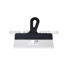 Шпатель металлический Grad - зубчатый 250мм 6×6мм