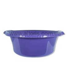 миска пластмассовая Полимерагро - 24л пищевая Лаванда