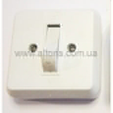 Выключатель одинарный - наружный