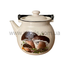 чайник эмаль НМ 3,5л.сфера 27130/2 - Грибы (молочная)