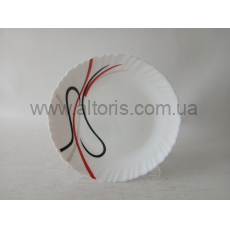 тарелка мелкая стеклокерамика Vinnarc - №7,5 Абстракція 7116\LHP 75