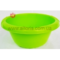 таз 3л пластмассовый круглый Консенсус - салатный