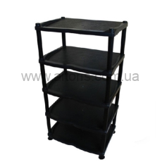 полка для обуви пластмассовая Эфе - черная