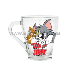 кружка стекло "Gracia" Gallery - 280 мл "Tom and Jerry"