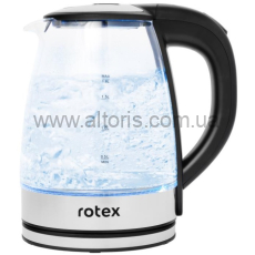Электрочайник ROTEX - 1,8 л 1500 Вт стекло RKT91-GS