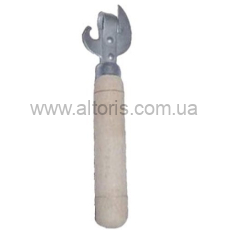 ключ консервный /С/ - с деревянной ручкой 16 см.