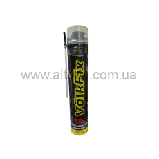 Пена монтажная VolkFix - 850 мл 65 л 2в1  пистолет\трубочка