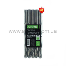 сверло по металлу P6M5 APRO - 13,0мм Apro (пач. 5шт.)