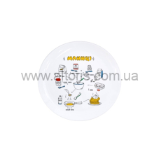 тарелка стеклокерамика Kvarta в подар. упак. - 25см  "Млинці " 1209