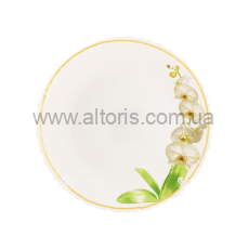 тарелка мелкая стеклокерамика Lumines - №7,5 Біла орхідея BB408