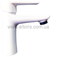 смеситель для кухни пластик PERFEKT - Fokus белый