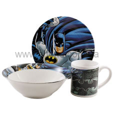 набор детский керамика Interos - 3пр. Бэтмэн TO-22