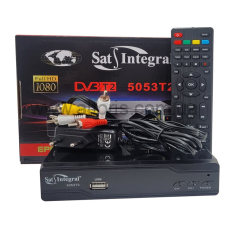 Т2 ресивер тюнер  - SatIntegral 5053T2 метал + інтернет