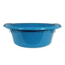 миска пластмассовая Полимерагро - 16л пищевая Голубая