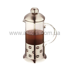 френч-пресс Zauberg - 0,350л, "Зёрна", HT04-P350