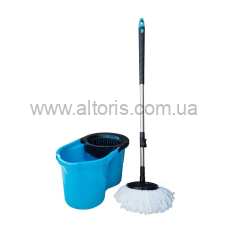 ведро с автоматическим отжимом Zambak - 16л + швабра 188