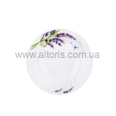 Тарелка мелкая стеклокерамика S&T - №7 Лаванда 30057-01-1065