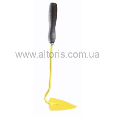 мотыжка с ручкой DV  - посадочная , острая (толщина 1.5 мм., пруток д. 8 мм.),