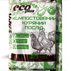 компостированный куриный помет ECO Plus - 6 л
