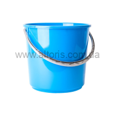 ведро пластмассовое пищевое БЕЗ кр Алеана - 14л аква