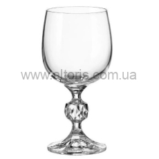 набор фужеров стекло Bohemia - 230мл для вина Claudia 6шт