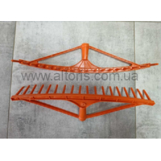 грабли  пластмас АВС - 18 зуб. круглый зуб