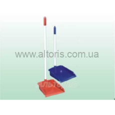 совок для мусора пластм. Консенсус - с длинной ручкой