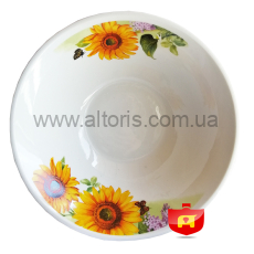 салатник керамика Interos - №7 Подсолнух д=180мм (3568)