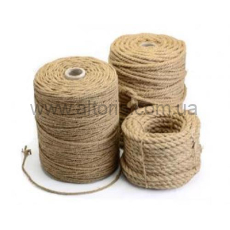 верёвка джутовая в шт - 8мм, 50м