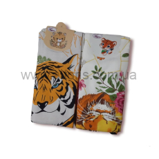 Полотенце кухонное  - хлопок велюр тигр 40*60 см упаковка 2 шт