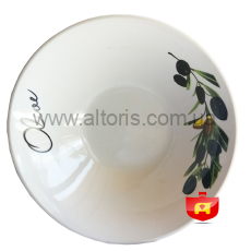 салатник керамика Interos - №7 Оливки д=180мм 8002