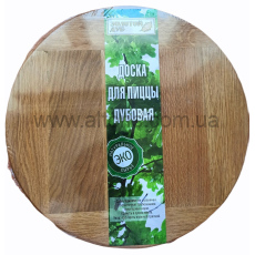 доска разделочная \дуб  - Д=32 см для пицци