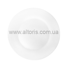 тарелка мелкая керамика S&T - №7 белая 30000-008