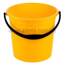 ведро пластмассовое R-Plastic - 15 л желтое