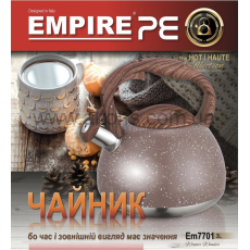 чайник нержав. EMPIRE - 3л  Лоно 7701