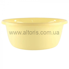 миска пластмассовая R-Plastic - 10 л Желтая