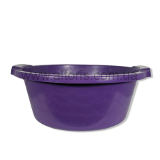 миска пластмассовая Полимерагро - 35л п/э Фиолет