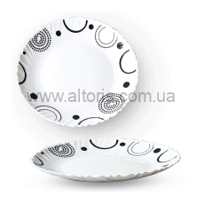 Тарелка мелкая стеклокерамика S&T - №7,5 "Абстракція" 30070-15018