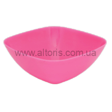 салатница пластмассовая Алеана  - 120*120*55 розовый