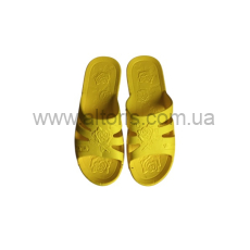 шлепанцы женские Роза-6 - желтый размер 36-41(6 пар)