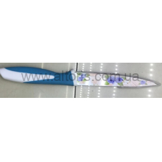 нож кухонный PRC - 3д метал с пласт/ручкой Цветы №204АА
