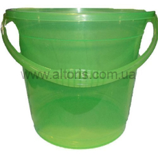 ведро пластмассовое пищевое без крышки Элегант R - 12л
