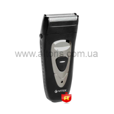 машинка для бритья   Vitek - 2 плав.гол.акум.8269