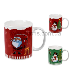 чашка керам Stenson - 300мл Happy New Year R100292