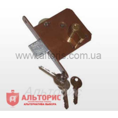 Замок врезной ЗВ англ. - 1-4 без ручки(ЗВ-1)